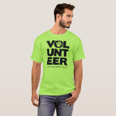 "Freiwilliger, LRAV" T - Shirt (Limones Grün) (Vorne ganz)