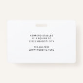 Freiwilliger Mitarbeiter QR-Code für Reitpferde Ausweis (Rückseite)