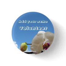 Freiwilliger Orchideen-Knopf