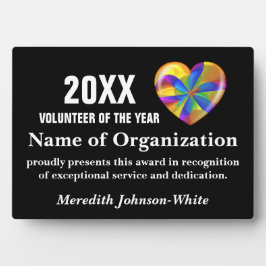 Freiwilliger Preis des Jahres Fotoplatte