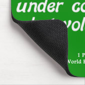 Freiwilliger Service 1 Peter 5-2 Mousepad (Ecke)