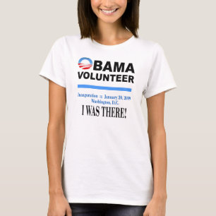 Freiwilliger T - Shirt Obama