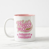 Freiwilliges Koordinator-Geschenk (Welten am Zweifarbige Tasse (Links)