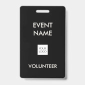 Freiwilliges Logo für Schwarze und Elfenbeinverans Ausweis (Back)