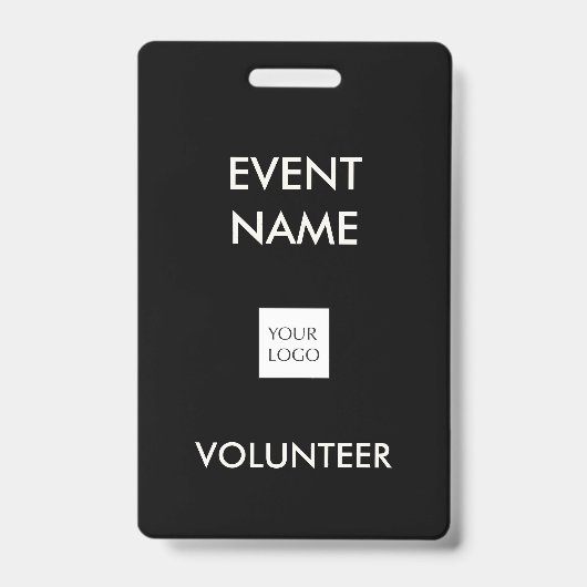 Freiwilliges Logo für Schwarze und Elfenbeinverans Ausweis (Front)