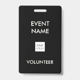 Freiwilliges Logo für Schwarze und Elfenbeinverans Ausweis