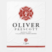 Freiwilliges Malteserkreuz-Symbol des Fleecedecke (Vorderseite)