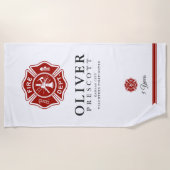 Freiwilliges Malteserkreuz-Symbol des Strandtuch (Vorderseite)