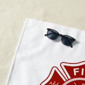 Freiwilliges Malteserkreuz-Symbol des Strandtuch (Beispiel)