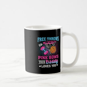 Freiwürfe oder rosa Schleifen Dein Papa liebt dich Kaffeetasse