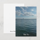 Freizeit am See Dankeskarte (Vorne/Hinten)