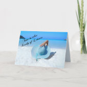 Freizeit-Dame Retirement - mit Vers Karte (Vorderseite)