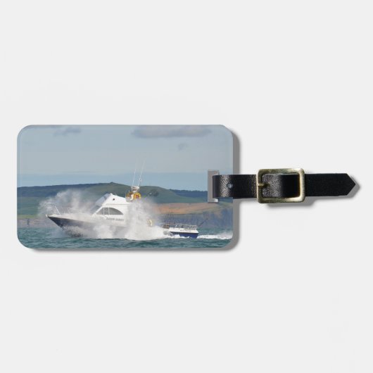 Freizeit-Fischerboot Gepäckanhänger (Vorderseite horizontal)