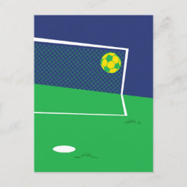 Freizeit Fußball Postkarte