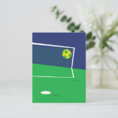 Freizeit Fußball Postkarte (Stehend Vorderseite)