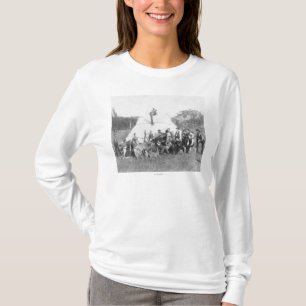 Freizeit im Lager für Ingenieur-Korps T-Shirt