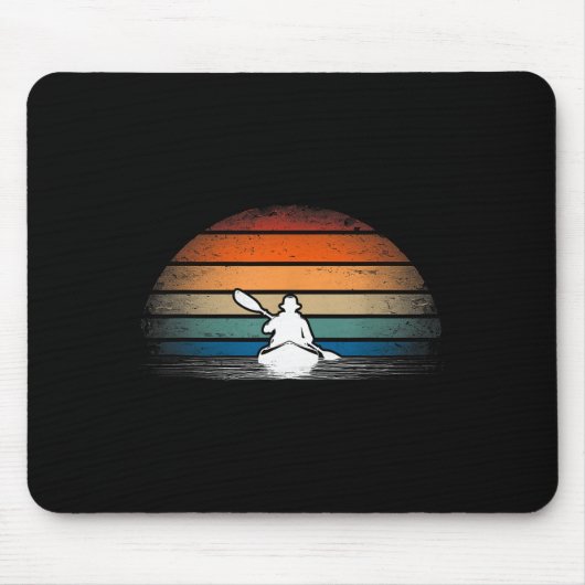 Freizeit-Kajak Outdoor-Enthusiast Fluss Mousepad (Vorne)