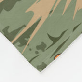Freizeit Vintage nahtlose Muster mit h Fleecedecke (Ecke)