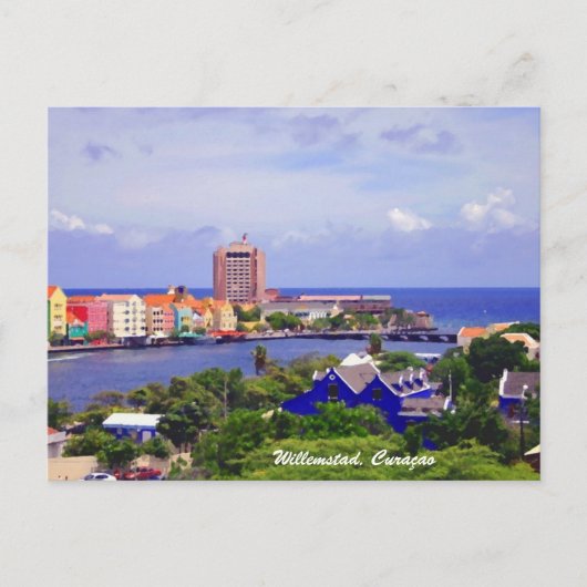Freizeit von Willemstad Curacao auf der Postkarte (Vorderseite)