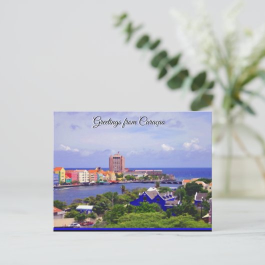 Freizeit von Willemstad Curacao auf der Postkarte (Stehend Vorderseite)