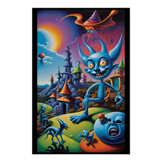 Freizeit zum Flanieren Poster (Vorderseite)