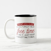 Freizeit Zweifarbige Tasse (Links)
