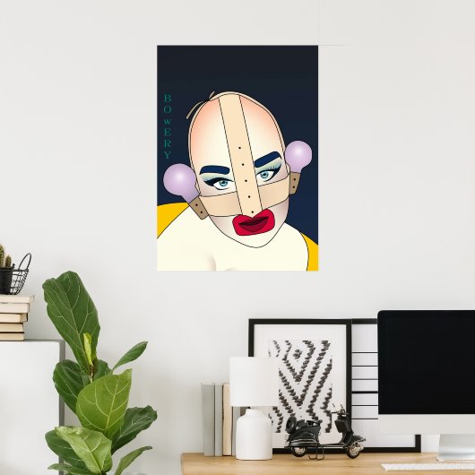 Freizeitbowery Poster (Heimbüro)