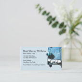 Freizeitfahrzeuge Visitenkarte (Stehend Vorderseite)