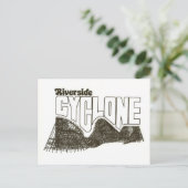 Freizeitpark an der Riverside (jetzt sechs Flaggen Postkarte (Stehend Vorderseite)