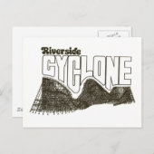 Freizeitpark an der Riverside (jetzt sechs Flaggen Postkarte (Vorne/Hinten)