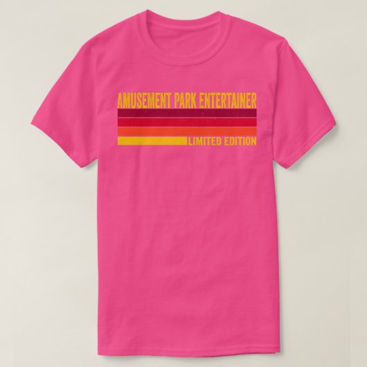 Freizeitpark Entertainer T-Shirt (Design vorne)