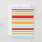 Freizeitpark Geburtstagsparty Einladung (Rückseite)