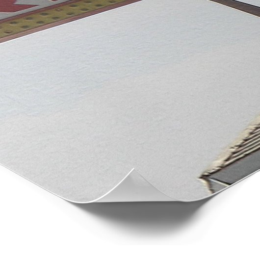 Freizeitpark Rides Poster (Ecke)