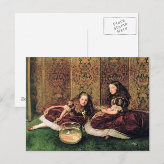 Freizeitzeiten, 1864 postkarte (Vorne/Hinten)