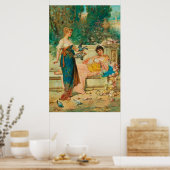 Freizeitzeiten von Hans Zatzka - Poster (Küche)