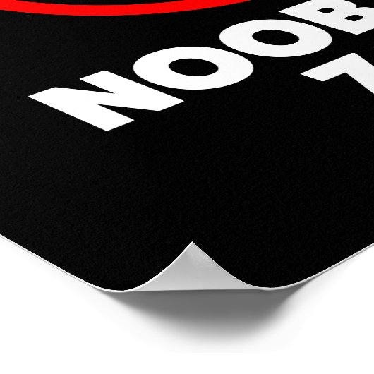 Freizone Noob Poster (Ecke)