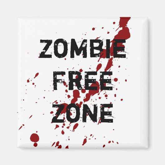 Freizone Zombie Magnet (Vorne)