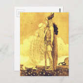 Freja und Svipdag von John Bauer Postkarte (Vorne/Hinten)