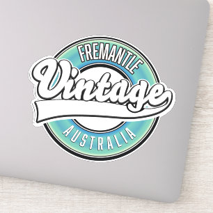 Fremantle australia Vintages Logo. Aufkleber