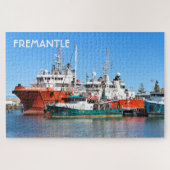 Fremantle: Liefer- und Fischerboot, Australien Puzzle (Horizontal)