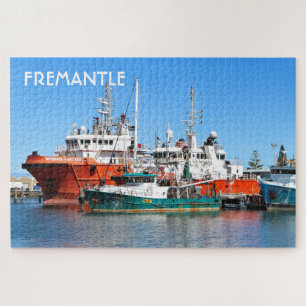 Fremantle: Liefer- und Fischerboot, Australien Puzzle