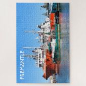 Fremantle: Liefer- und Fischerboot, Australien Puzzle (Vertikal)