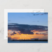 Fremantle Sunset Postcard Postkarte (Vorne/Hinten)