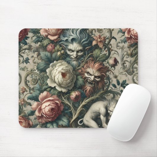 Fremde im Park at Night - Gotisch Viktorianisch Mousepad (Mit Mouse)
