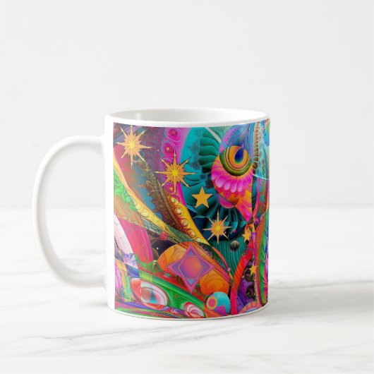 Fremde Natur Kaffeetasse (Links)