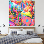 Fremde Natur Leinwanddruck (Insitu (Schlafzimmer))