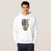 Fremde Nerf Pistole Hoodie (Vorne ganz)