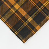 Fremde und Pilger Tartan Fleecedecke (Ecke)