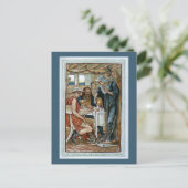 Fremde unterhalten, postkarte (Stehend Vorderseite)