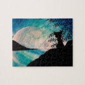 Fremder auf diesem Planetenpuzzlespiel Puzzle (Horizontal)